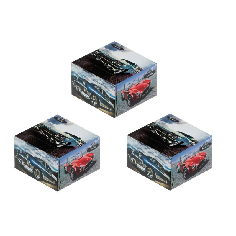 7dc6478b3250e9b3b6ebaee4f4fb11badb19bc7a_1659606010 دستمال کاغذی 50 برگ گلریز مدل ماشين بسته 3 عددی - Image 1