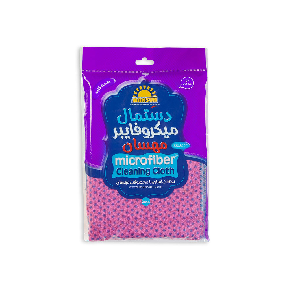 microfiber_opp دستمال میکروفایبر 2عددی - Image 1